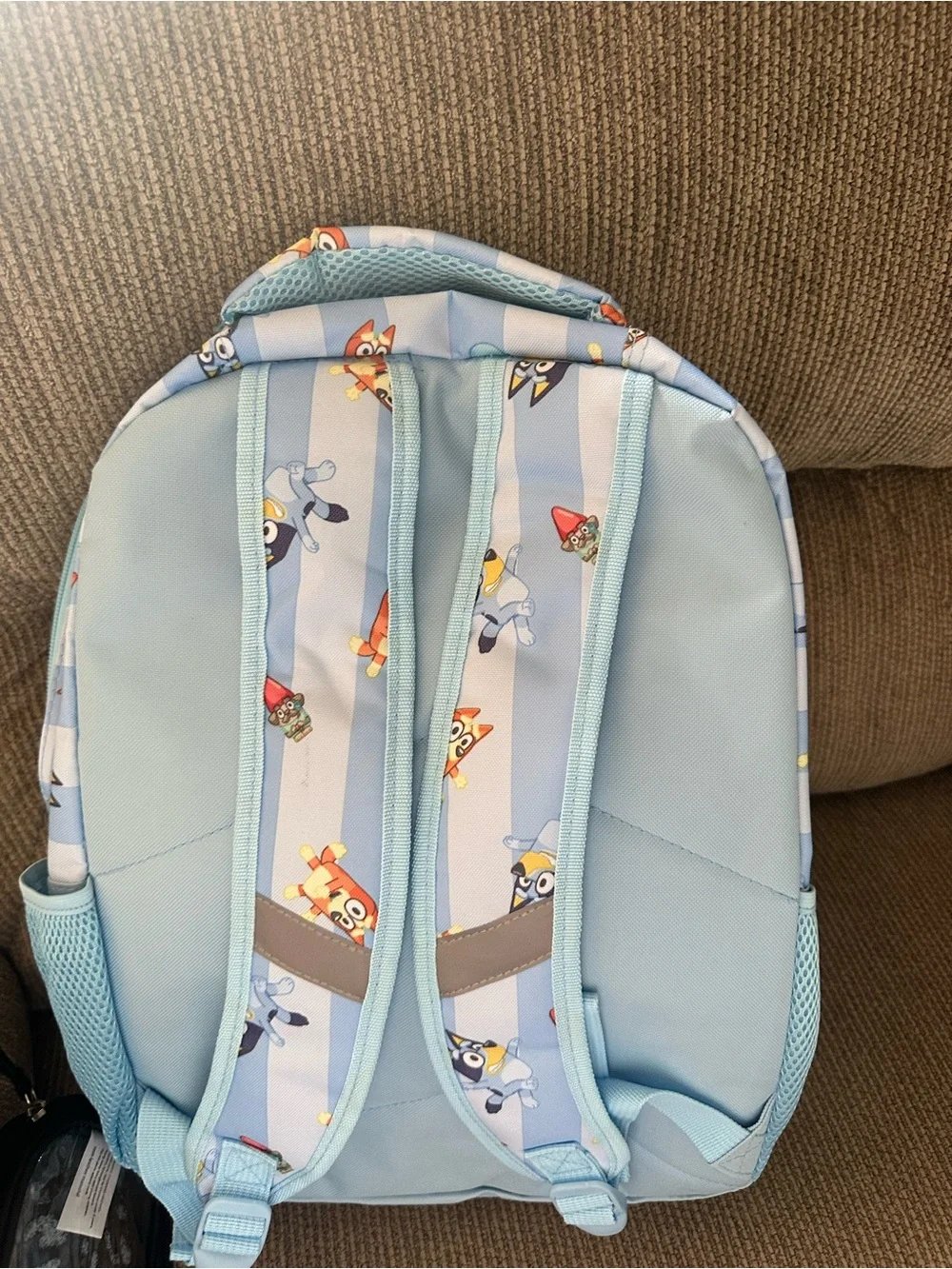 Bluey Kids 4-Piece Light Blue Backpack Set with Headphones - Blue